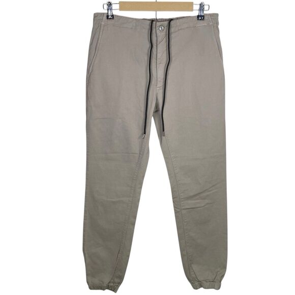 AG Adriano Goldschmied Pants Mens 32 Rover Travel Chino Drawstring Trouser NEW